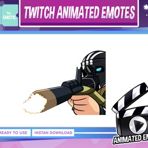Geanimeerde emote | mep | agent | oorlog | killa | tarkov-emote | killa twitch-emote | leger | streamen en gamen