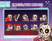 Jason twitch emotes | DBD emote | horror emote | twitch emote | for streamer and gaming