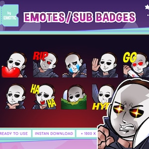 Michael Myers twitch emotes | DBD emotes| horror emotes | twitch emotes | for streamer and gaming