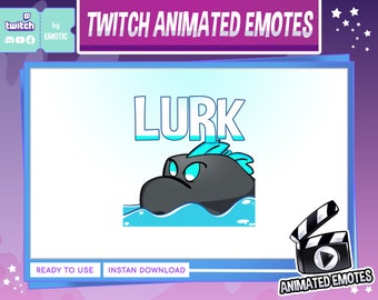 animated emote | kaiju emote | sea monster emote | for streaming or discord
