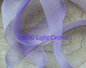 7/8" Sheer Organza Ribbon (100 yards)