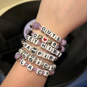 some of my favorite bracelets that i made ⭐️ #oliviarodrigo #or2 #GUTS