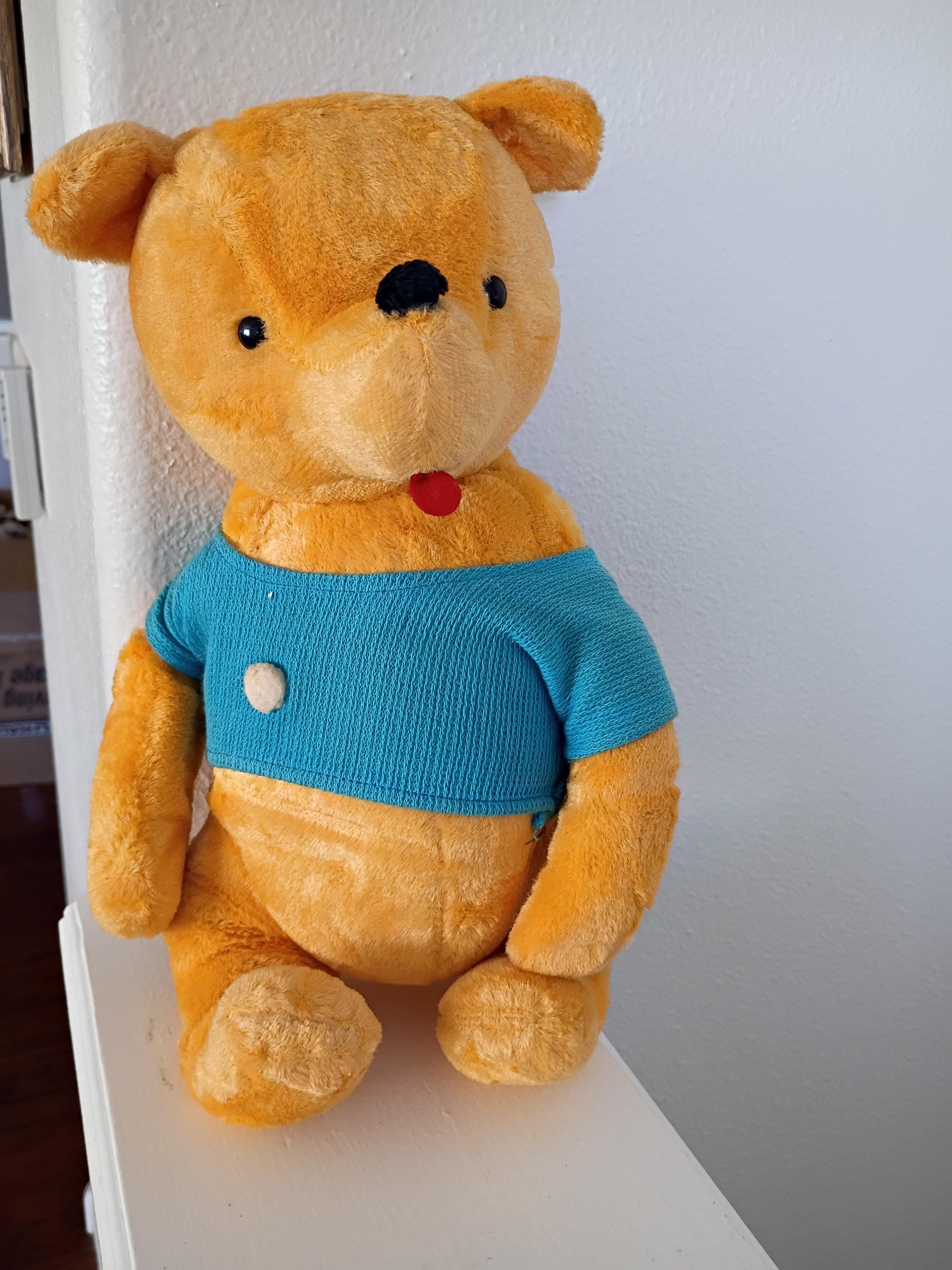 Antique Stuffed Pooh - Etsy