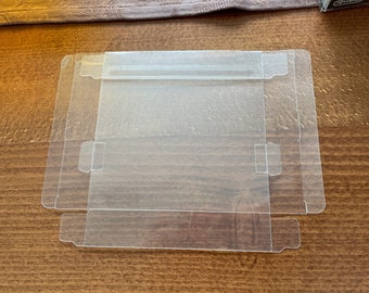Game Box Protection For Gameboy Color Advance Case Plastic Clear Clarity 5 Pieces