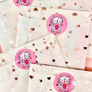 Oops! Sacolas surpresas de papelaria l Adesivos e impressões com desconto misterioso