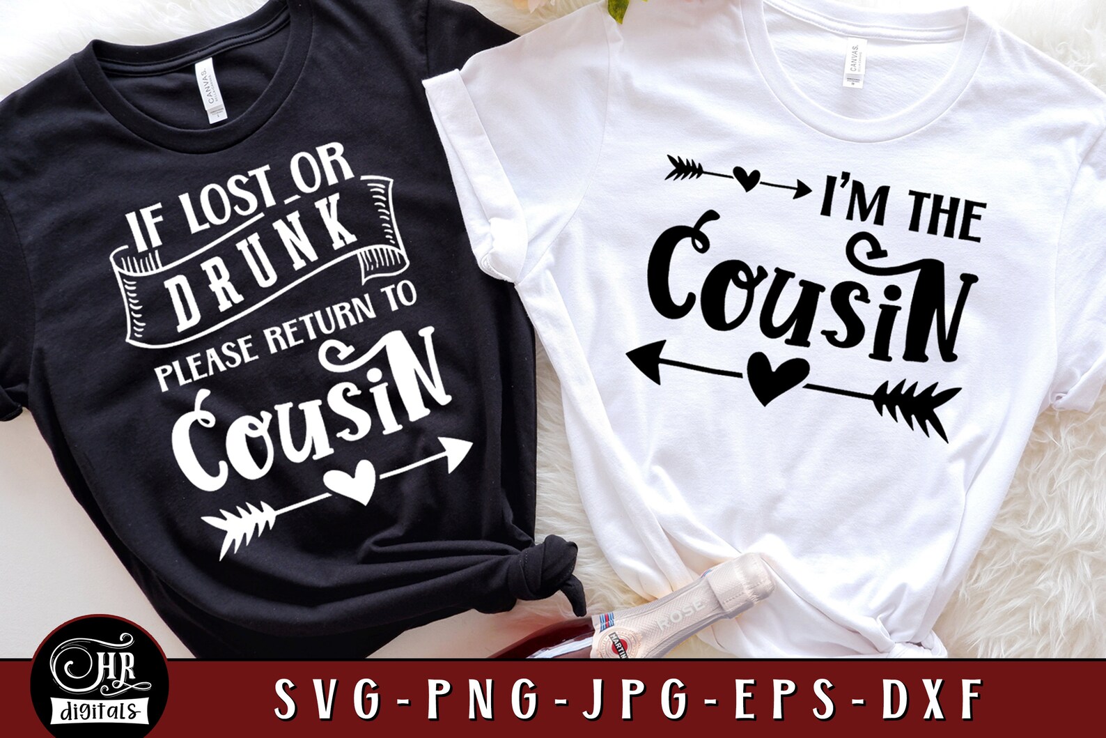 Funny Cousins SVG, If Lost or Drunk Please Return to Cousin, Cousin ...