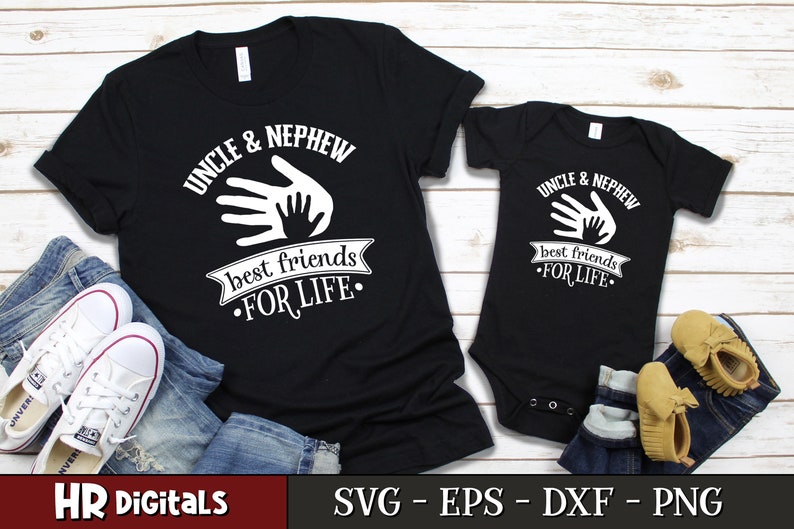Aunt Uncle Niece Nephew SVG Bundle Best Friends for Life Etsy Canada