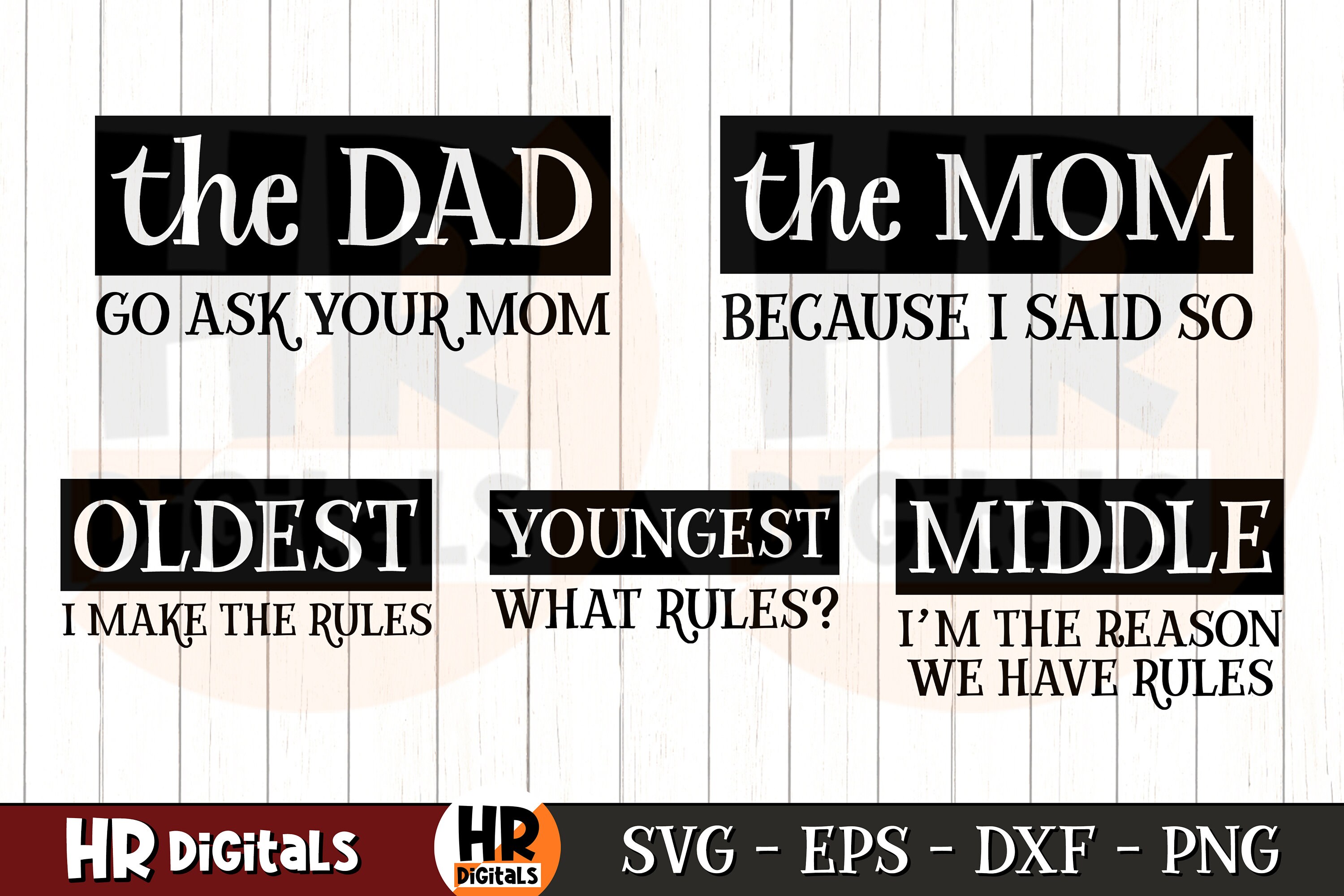 Matching Family SVG Bundle Family Outfit SVG Mommy and Me - Etsy