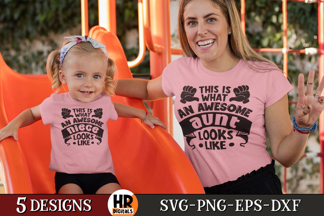 Matching Family Outfit SVG Bundle This is What an Awesome Etsy