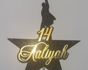 Inspired Hamilton Custom Personalized Birthday Cake Topper, Hamilton Birthday Decor Hamilton, Hamilton Musical