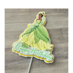 Princess Tiana Cake topper