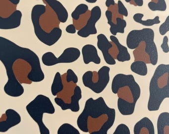 Leopard / Animal Print  Edible Icing sheet.