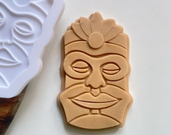 Tiki Mask  | Embosser / Debosser And Cutter Set