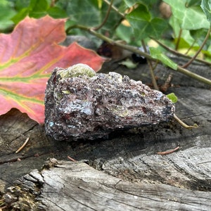 Beautiful Black Tourmaline & Mica Mined in Brazil | Rough Black Tourmaline With Mica