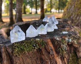 ONE Medium Apophyllite Crystal Point From India | Apophyllite Pyramid | Apophyllite Tip
