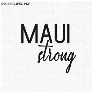 Maui forte SVG PNG JPEG