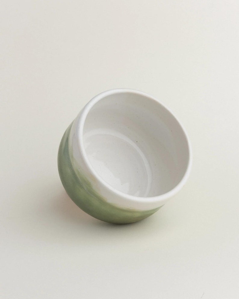 Matcha Bowl Chawan Green Kitchenware Bowl Light Green image 2