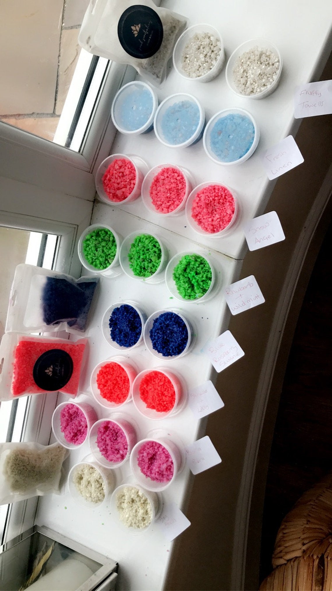 12 2oz Pots of Sizzling Salts Etsy