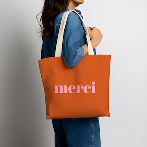 【新品未使用】Merci TOTE BAG Merci Tote Bag - Etsy