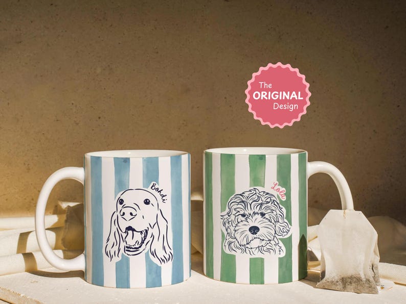 Custom Pet Mug, Custom Dog Mug, Custom Cat Mug, Custom Pet Gifts, Personalized Dog Mug, Personalized Pet Gifts, Dog Mom Gifts, Cat Mom Gift image 1