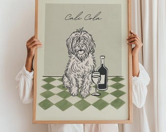 Custom Pet Portrait from your Photo - Custom Cat Portrait, Custom Dog Drawing, Custom Pet Gifts, Pet Remembrance Poster, Digital Download