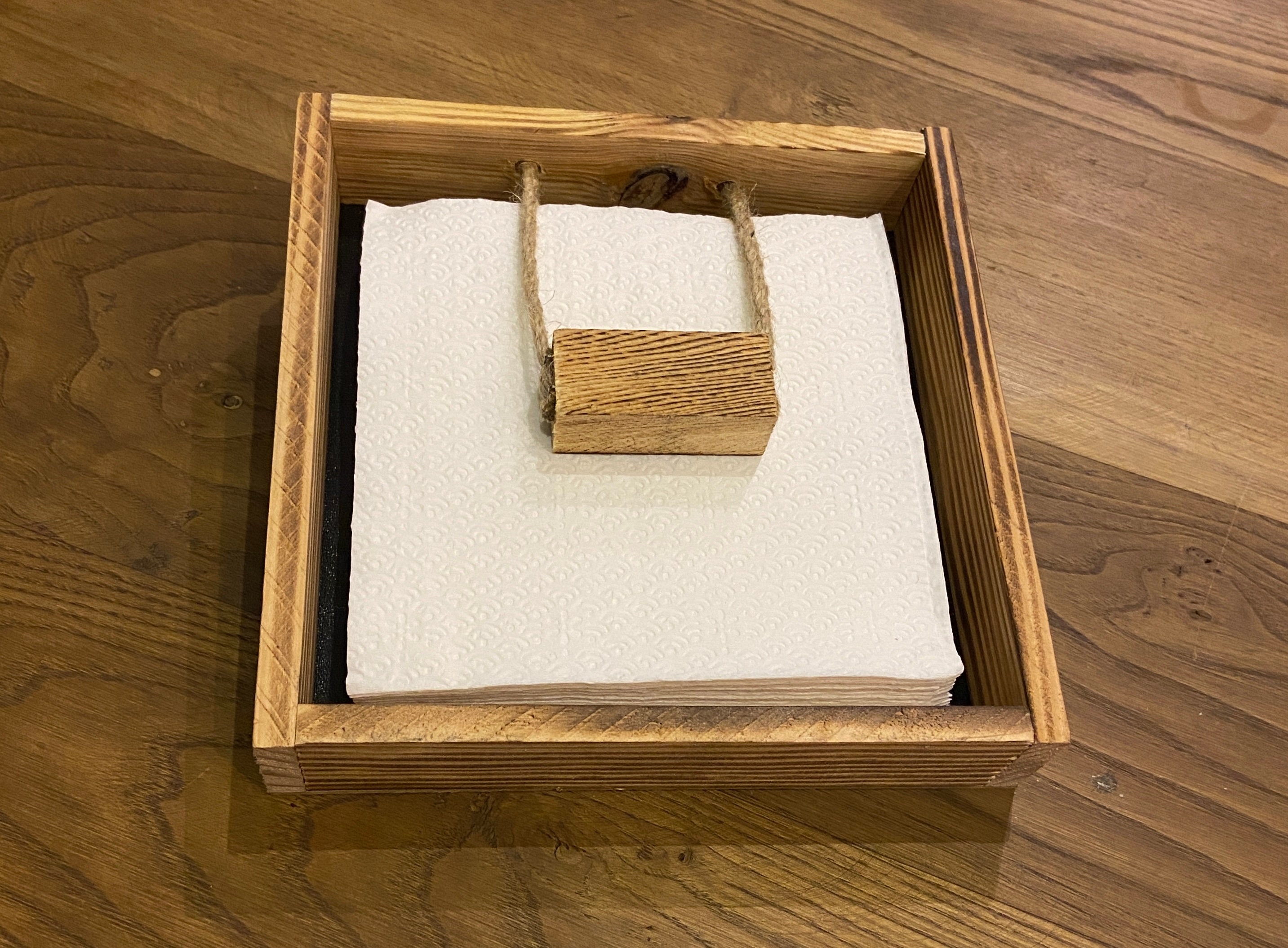 Handmade Wooden Decorative Napkin Holder Etsy