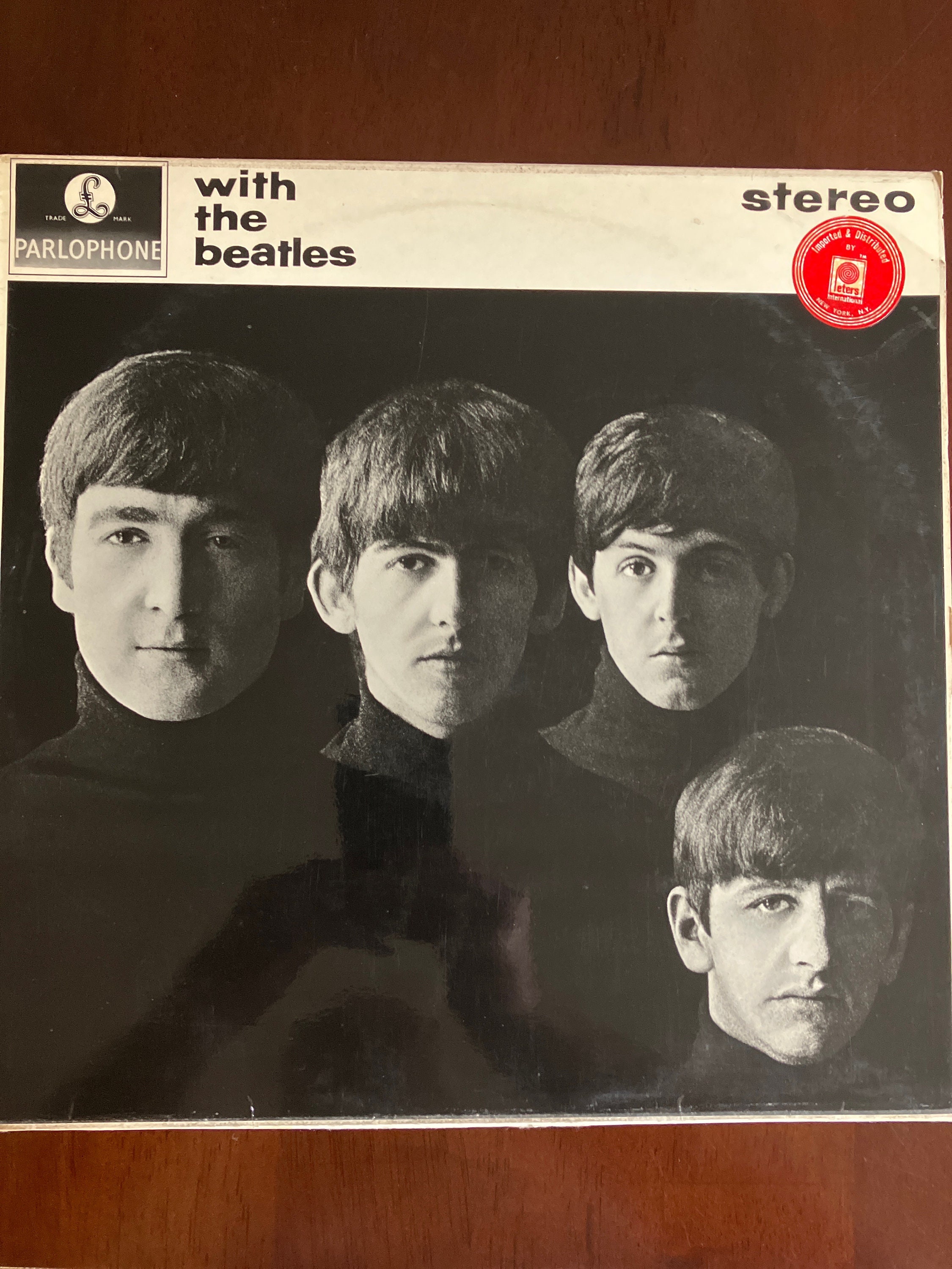 【LP】with the beatles parlophone pcs-3045 The Beatles Collection » With The Beatles, Parlophone, PCS 3045.