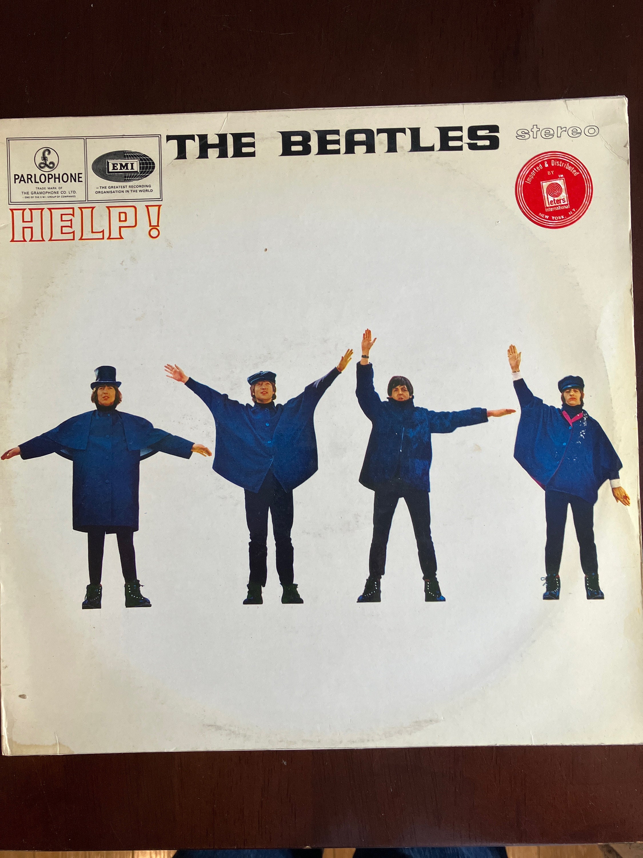 THE BEATLES Help LP EMI Parlophone PCS 3071 UK IMPORT Vinyl