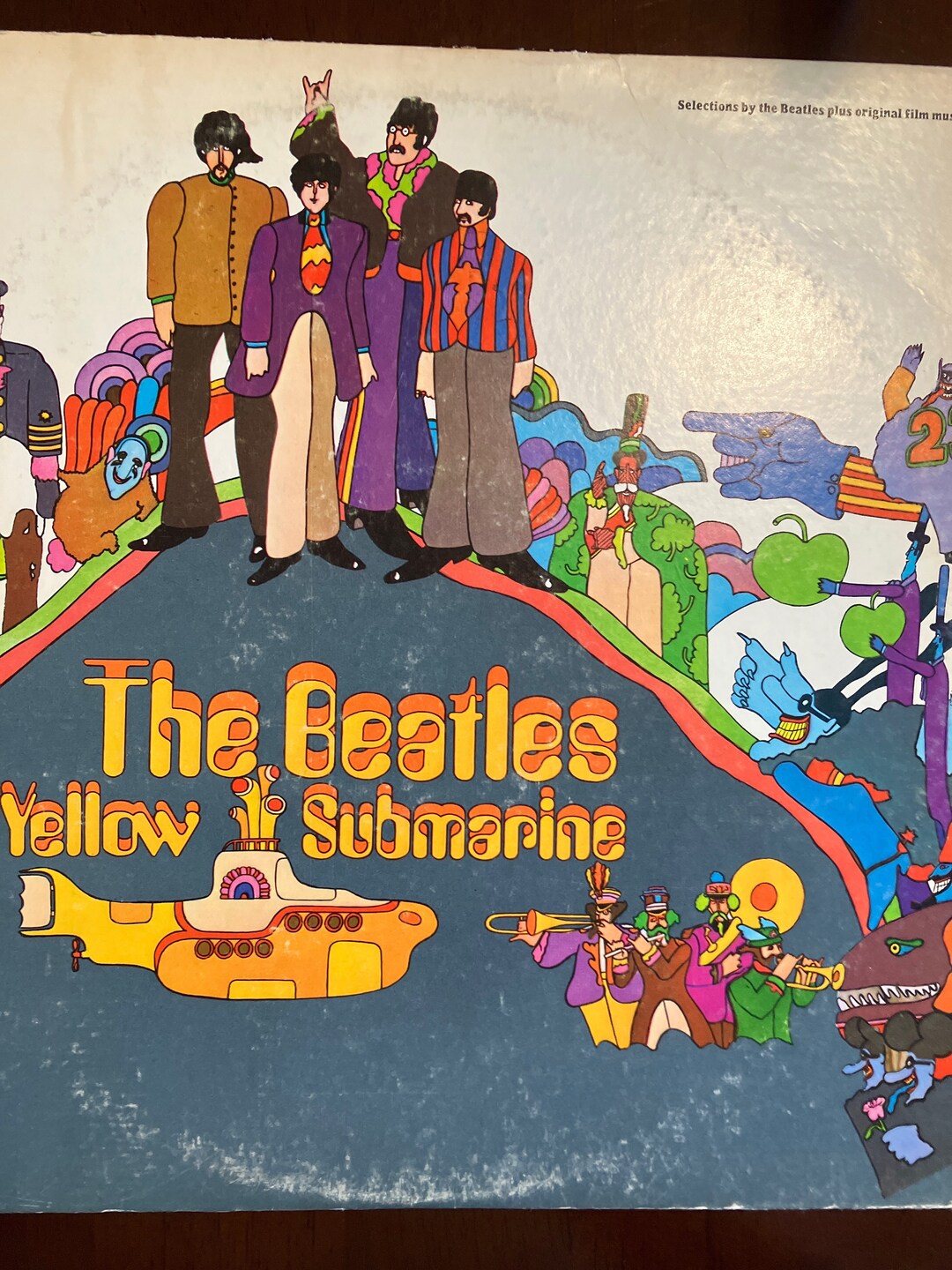 The Beatles Yellow Submarine Vinyl LP VG SW 153 Etsy