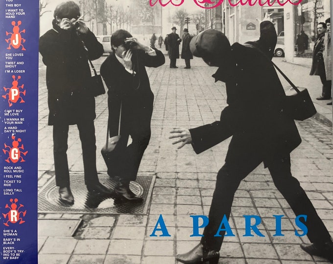The Beatles – Les Beatles A Paris Vinyl LP NM w/Program