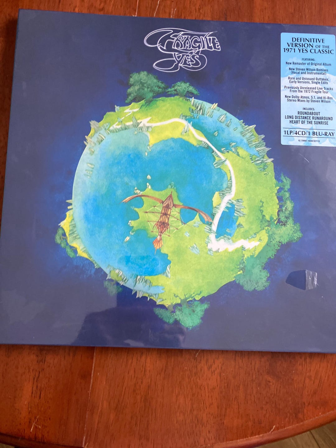 Yes Fragile (vinyl) Sealed 1LP/4CD/1 Blue Ray 1971 Classic - Etsy