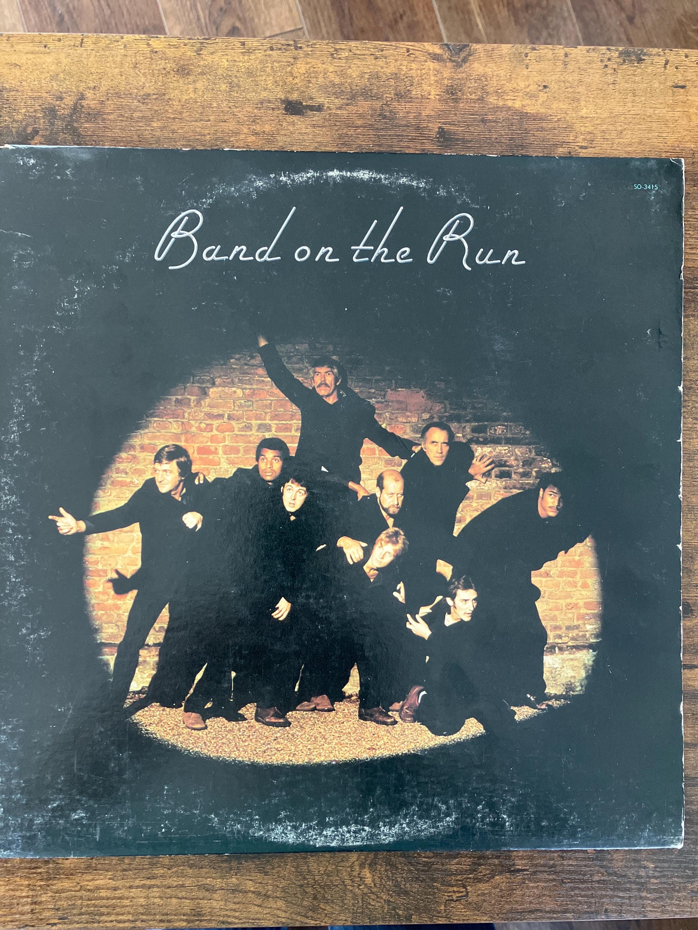 Paul Mccartney & Wings “band on the Run” 1973 Vinyl SQ 3415 VG