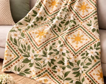 Filipino Gifts Velveteen Blanket, Filipino Mom Gifts, Philippines Filipino Art Filipino Sun Gifts Filipino Baby Blankets Filipino Lola Gifts