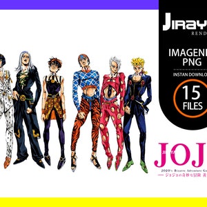 JoJo's Bizarre Adventure DVD (Season 1~6 + Live Movie) with