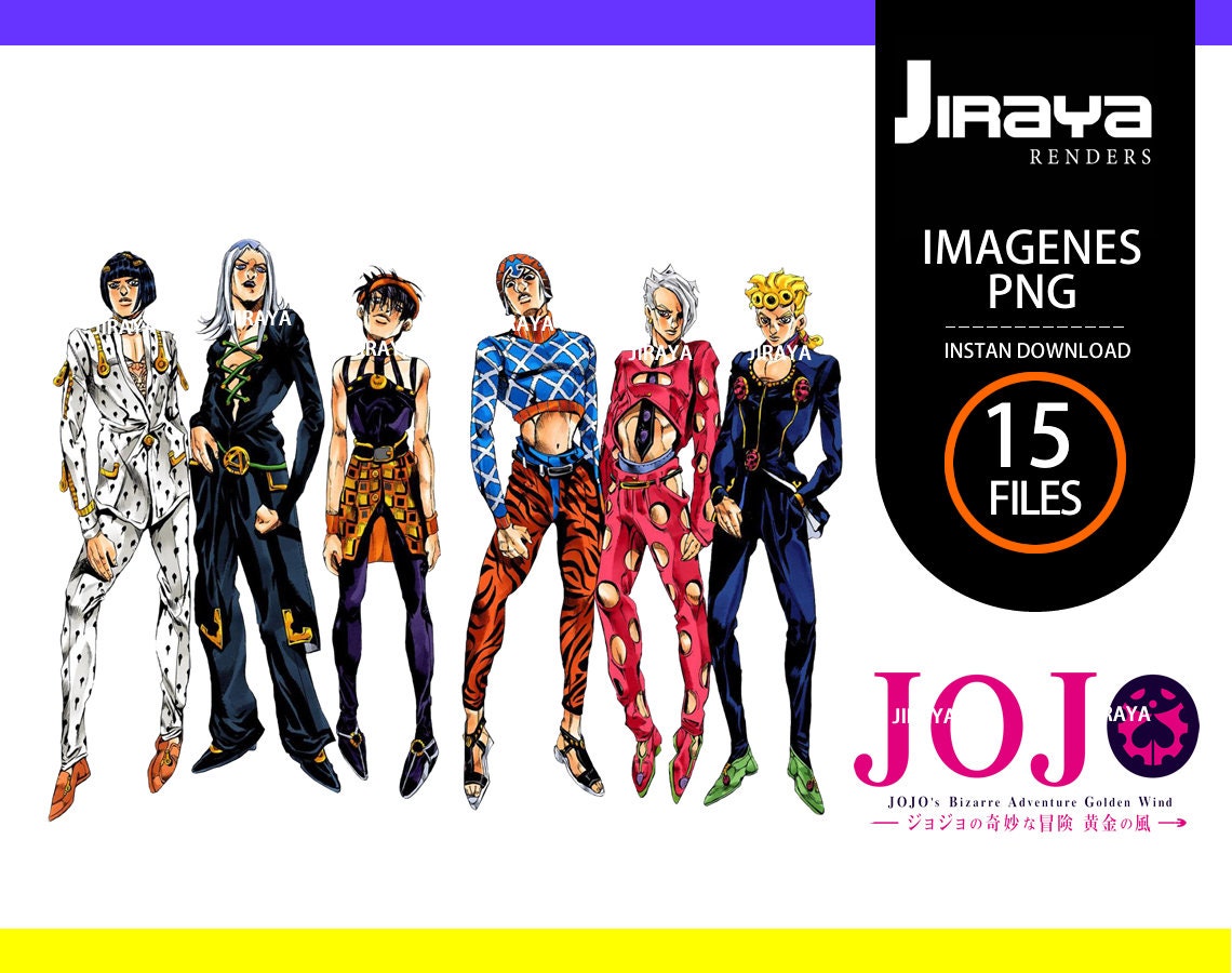 Jojo menacing Png images, Clipart, PSD, Vector, Download!!