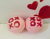 Conversation Heart Valentines Day Bath Bomb
