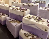 Lavender Swirl Soap