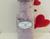 Lavender Petal Milk Bottle Body Scrub