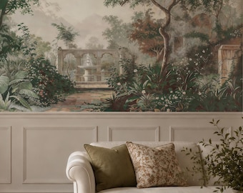 Scenic Landscape Wallpaper | Secret Garden Wall Mural