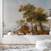 Vintage Landscape Wallpaper, Vintage Historical Scenic Wall Mural