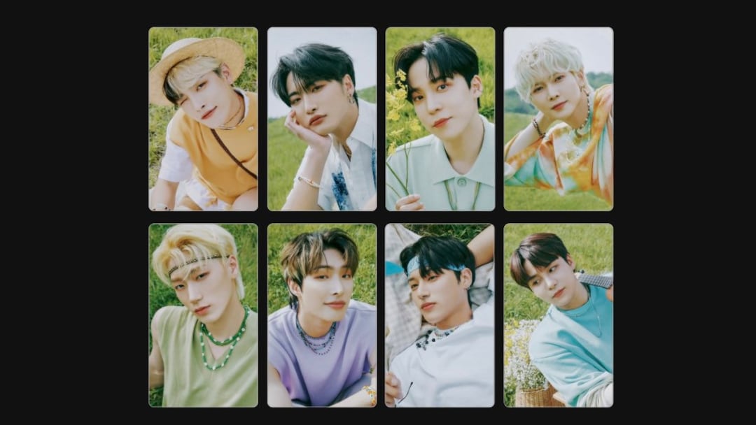 ATEEZ 2022 summer Photobook Photocards Ateez Photocards Etsy