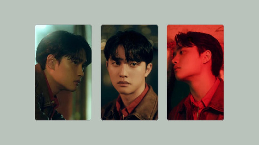 D.O. expectations Photocards set of 3, Kpop Photocards, D.O. 2nd Mini