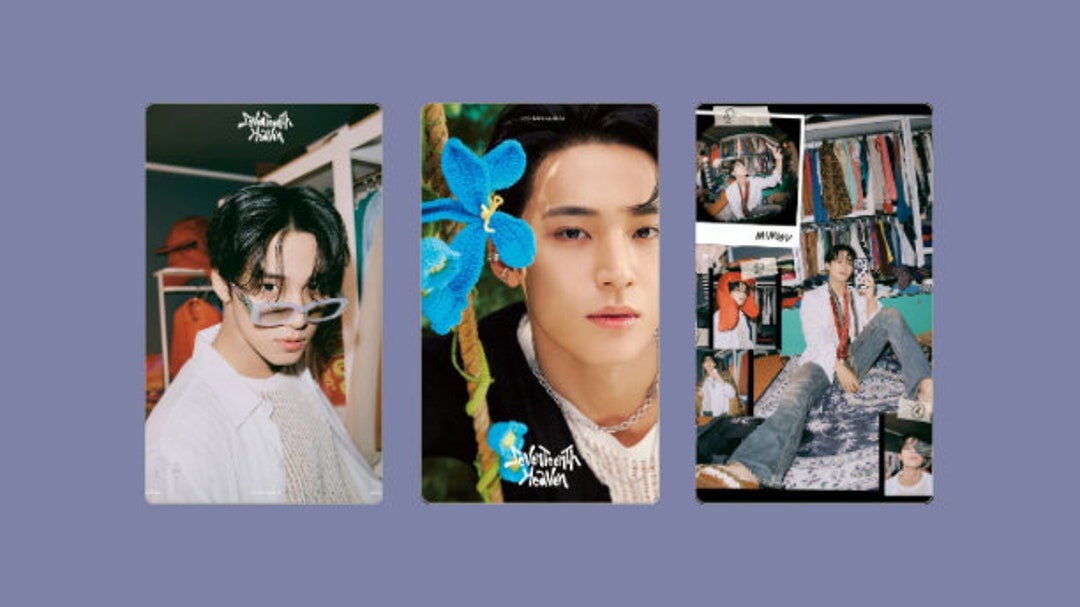 SEVENTEEN seventeenth Heaven Photocards set of 3, Set A, Seventeen 11th SEVENTEEN seventeenth Heaven Photocards set of 3, Set A, Seventeen 11th