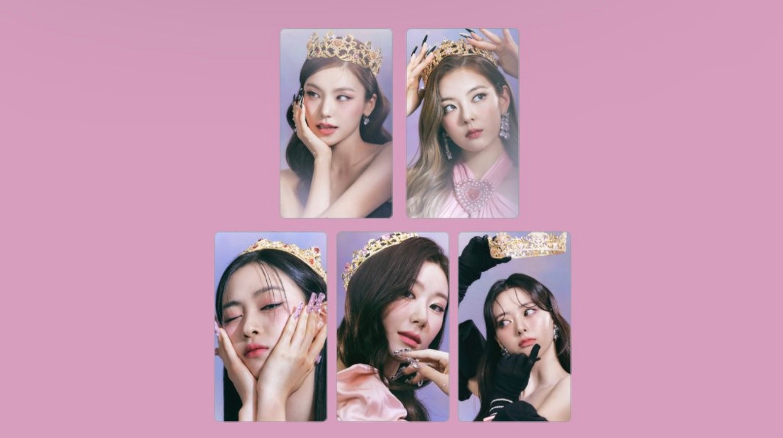 Itzy Checkmate Photocards Set Of Itzy Mini Album Etsy