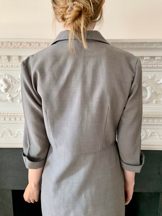 Vintage 70s/80s Q & A Collection Gray Jacket - image 8