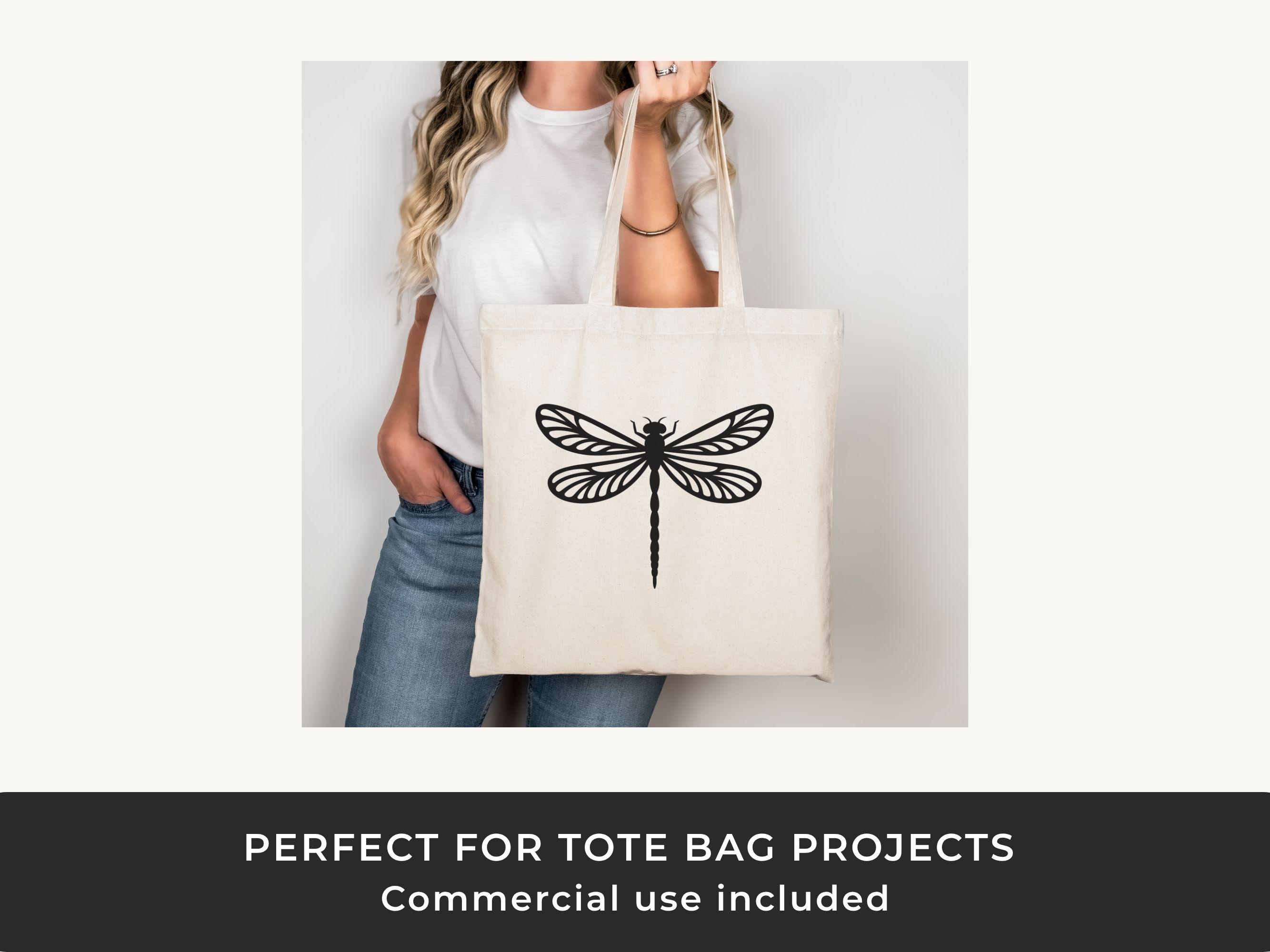 Dragonfly SVG: Insect Silhouette Cut File for Cricut and Silhouette - Etsy