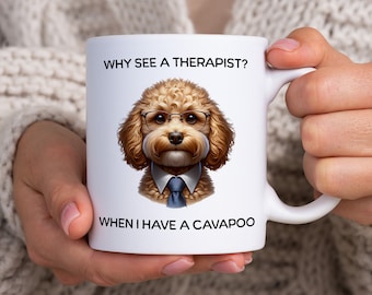 Cavapoo Hundetassen-Verpackung: Sublimationsdesign (Digitaler Download)