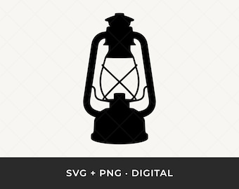 Lantern SVG: Vintage Lamp Cut File for Cricut and Laser Projects