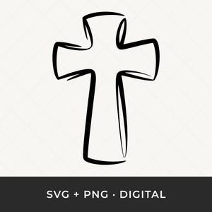 Croce SVG, Croce Cristiana SVG, Cattolica SVG, Contorno Croce SVG, Croce Cricut, File di taglio croce, ClipArt croce cristiana, Vettore croce, Croce