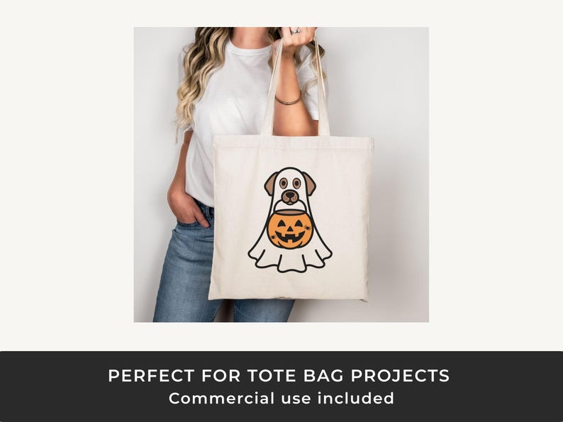 Dog Ghost SVG: Halloween Clipart Cut File for Cricut - Etsy